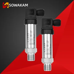 Transmisor de presión de SWK-P300, medidor de-1-0-1000bar, salida de 4-20ma para tanque de agua, aceite, Gas, conector G 1/4