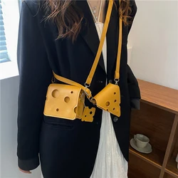 Cheese Shaped Mini Bags For Women 2022 New Cute Earphone Lipstick Purses And Handbags Female Small Crossbody Shoulder Bag Bolsos