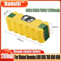 14.4V 6800mAh For iRobot Roomba Battery 500 600 700 800 900 595 620 650 780 890 Battery For Roomba Vacuum Cleaner Battery