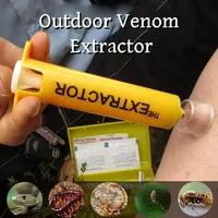 Outdoor Venom Extractor Venom Snake Mosquito Bee Bite Vacuum Suction Pump Survival Camping Hiking First Aid Safety Rescue Tools