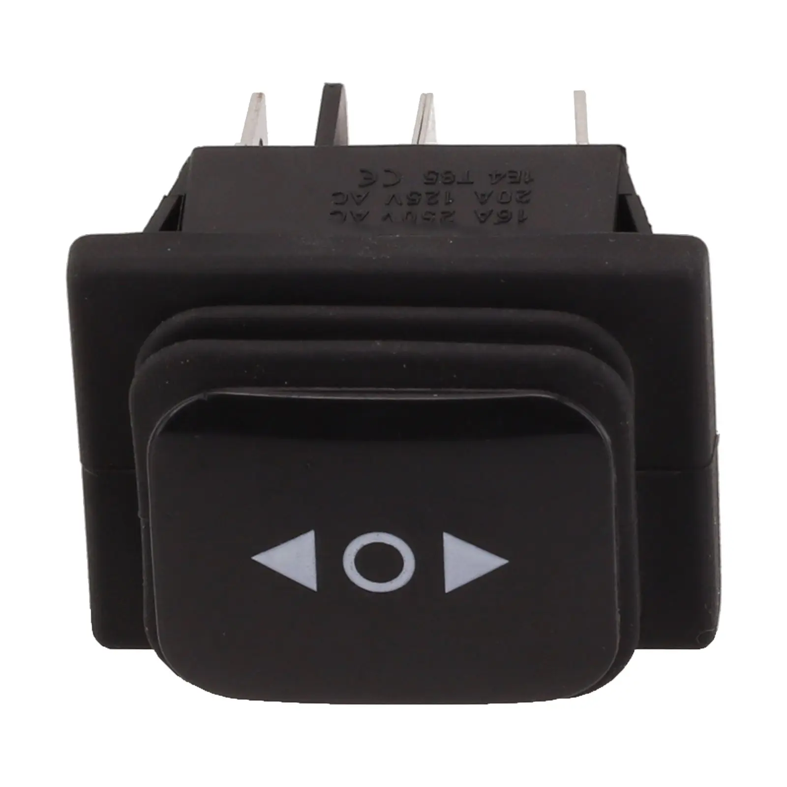 For DIY Electronics Momentary Polarity Reverse Switch Crimped Rocker Switch Easy Installation Power Rating 20A At 125V AC