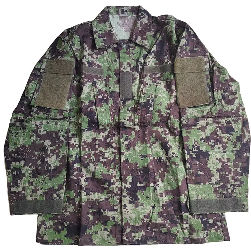 Green Digital Camouflage Set