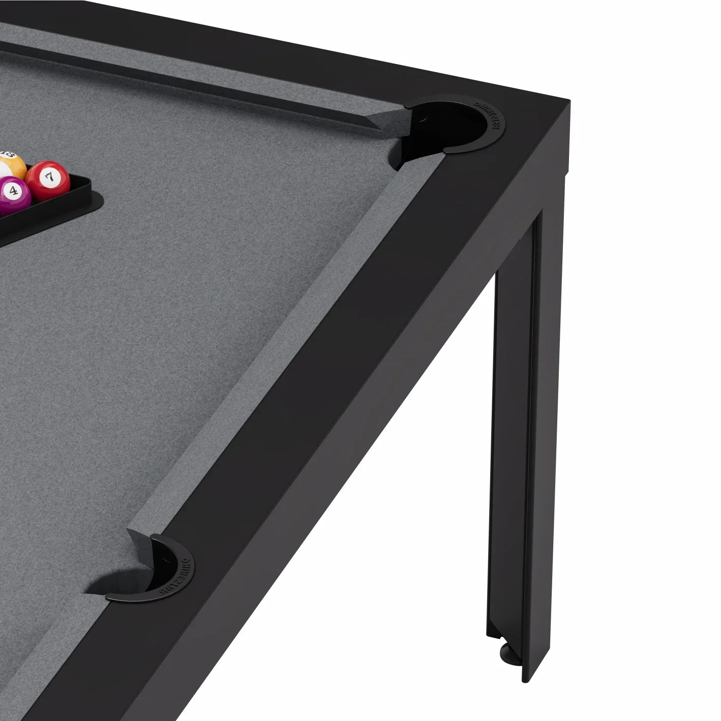 

--2024 7-футовый стол для снукера и бильярда, стол для нескольких игр, обеденный стол, комбинированный бильярдный стол