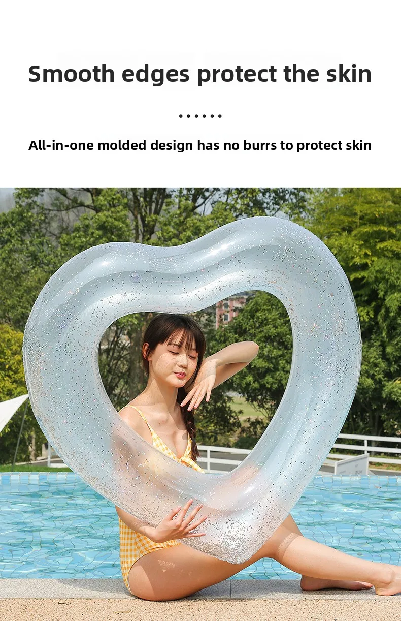 Love Sequins Swimming Ring Details _05 jpg