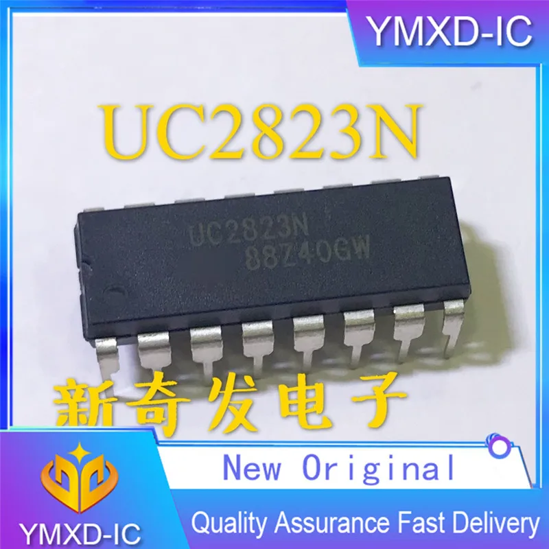 New Original Uc2823n Uc2823n Dip16 Boost Buck Flyback Forward Converter Voltage Regulator DCDC Controller