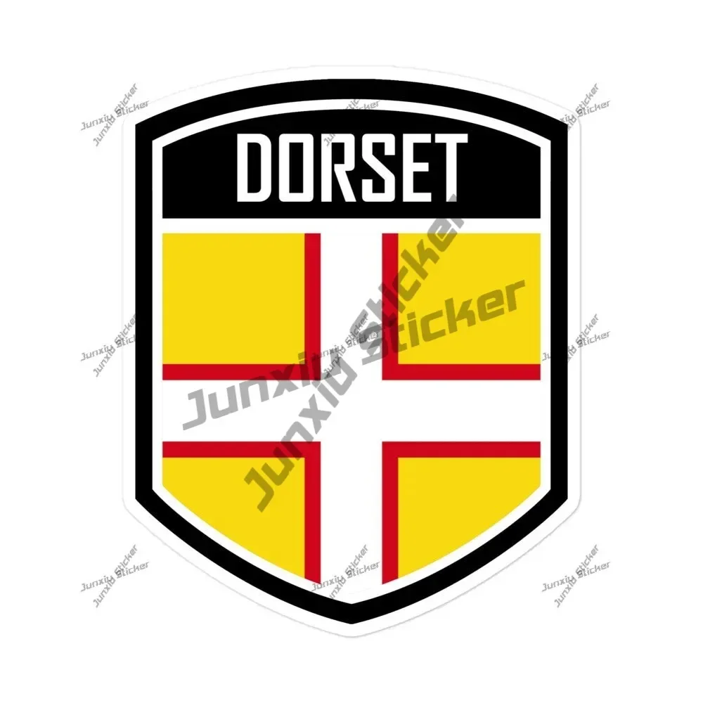 

Dorset County England Flag Emblem Stickers Occlusion Scratch Outdoor waterproofing Decorative for Suv Anti Scratch Exterior PVC
