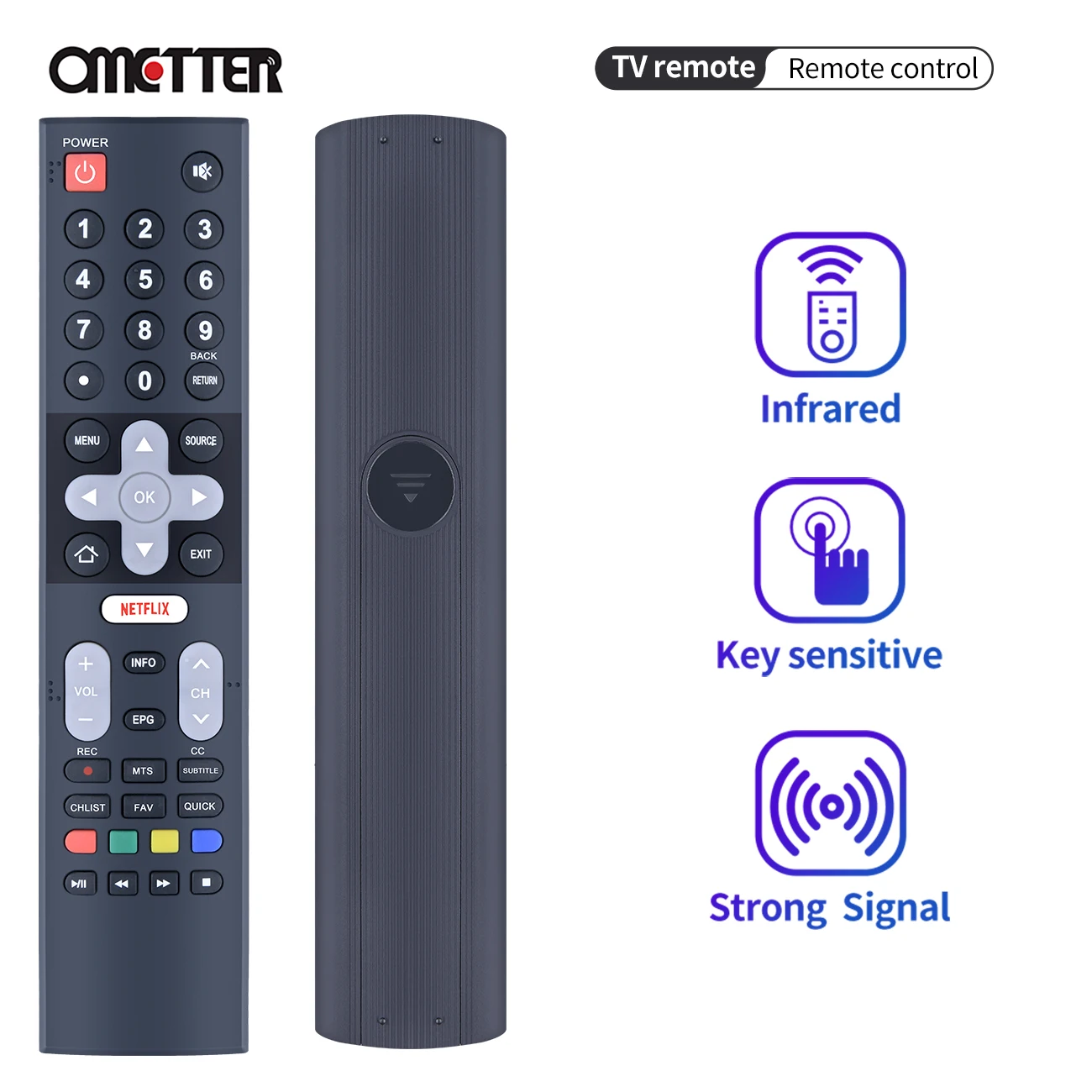 Fit for RCA Smart TV Virtuoso Remote Control RNSMU5836 RNSMU7036 RNSMU6036 RNSMU5036 RHOS651SM