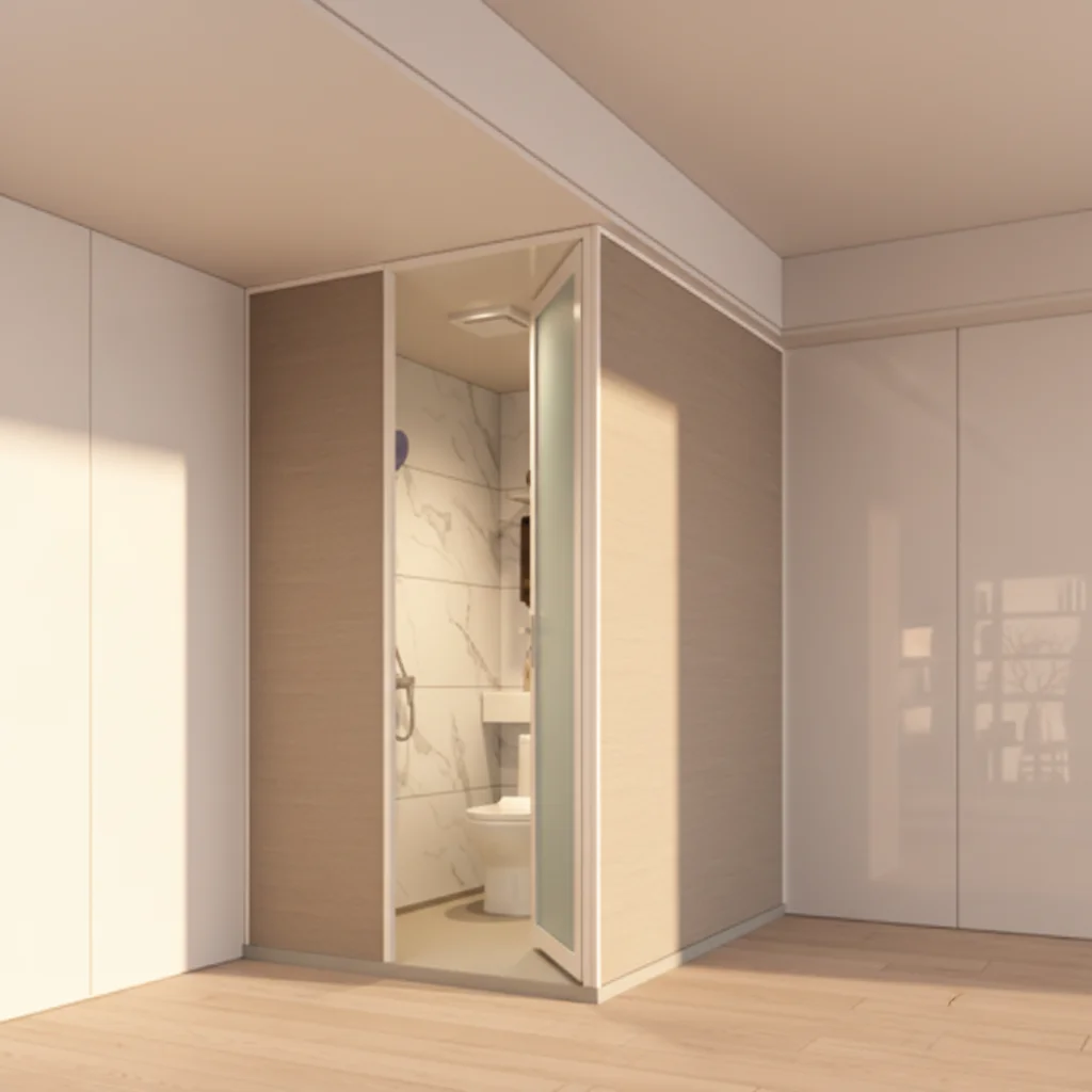 Premium Long-Lasting All-in-One Bathroom for School, Modern Design, Top Quality Prefabricated Integrated Bathrooms