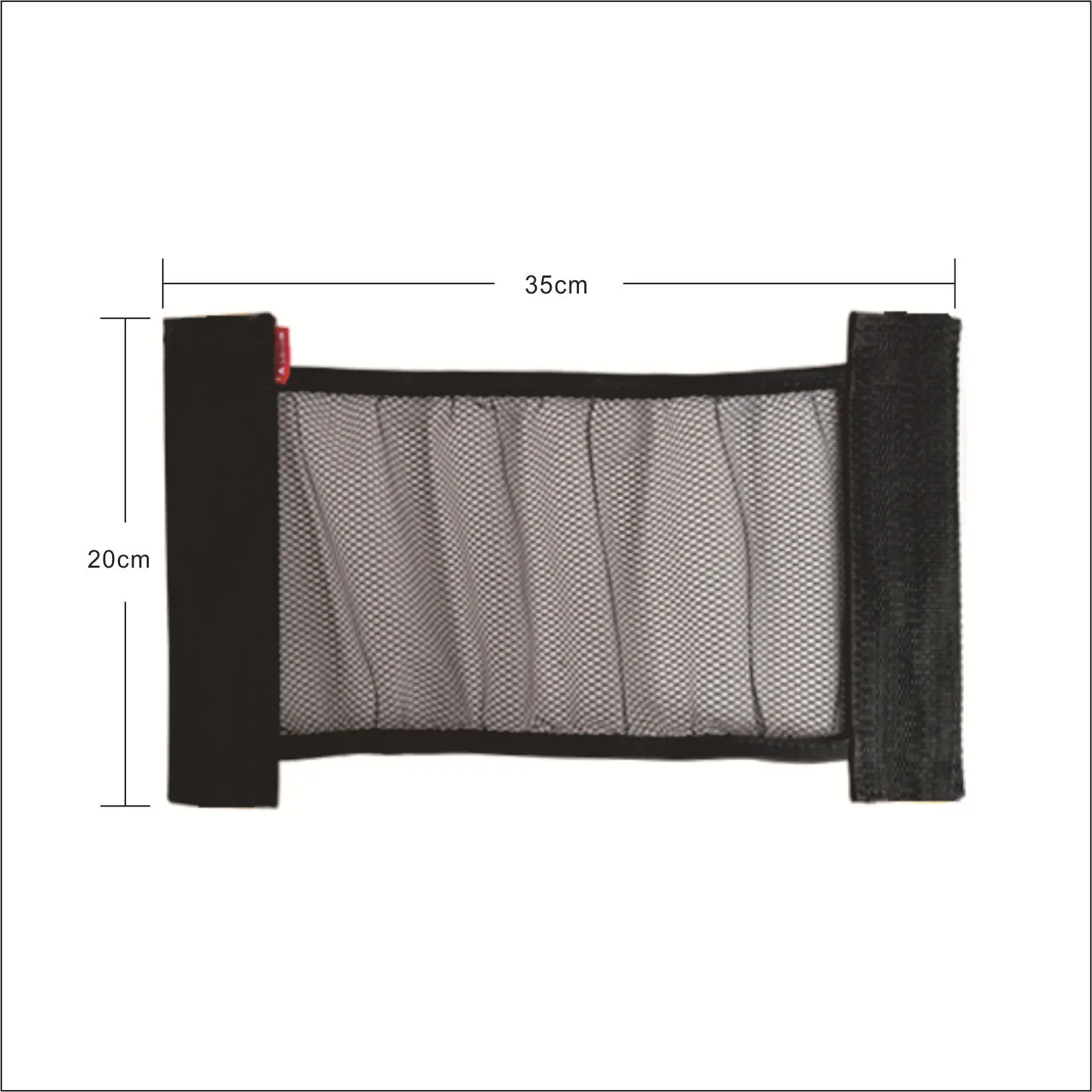 Car Trunk Elastic Net Debris Storage Net Fixed Belt Fire Extinguisher Storage Mesh Bag Seat Back Fixed Bag Auto Accessories