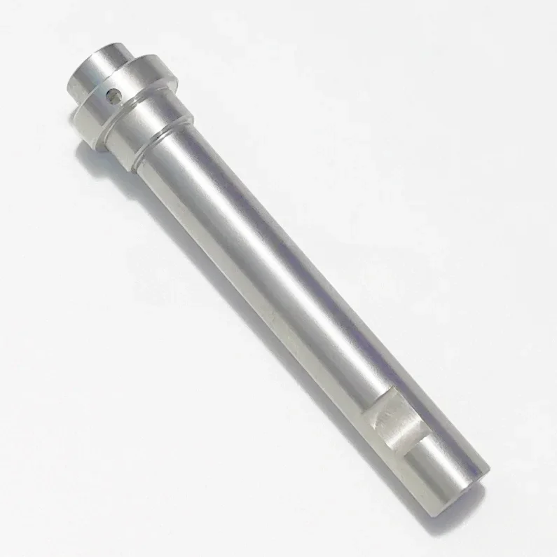 Slow wire outlet axle