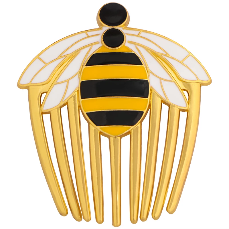 Miracle Girl-Pineta para el pelo con forma de abeja pequeña, accesorios periféricos de animación de anime, Clip para el pelo, Clip para borde