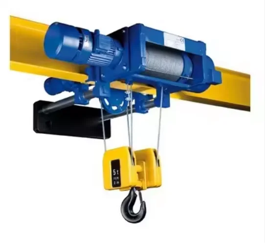 2/4/8 10/16/32 Ton Electric Wire Rope Hoist Remote Control Double Speed Lifting Height