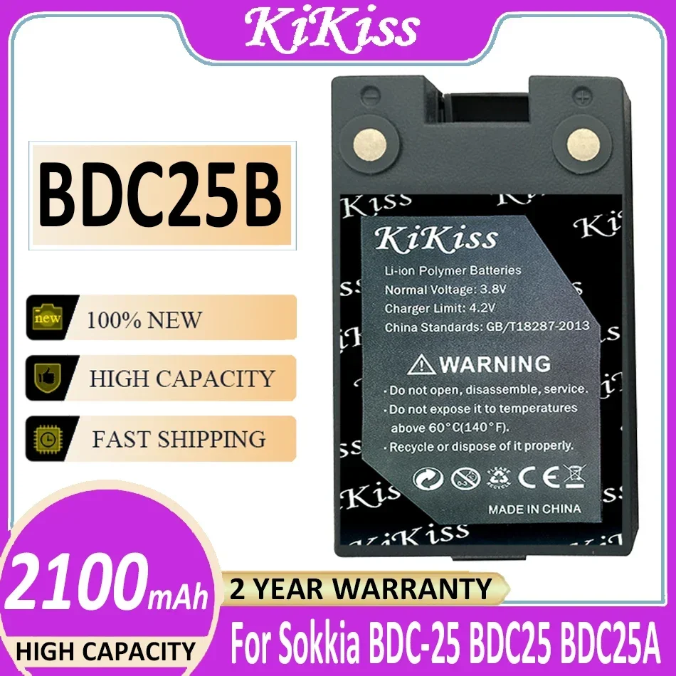 

KiKiss Battery BDC25B 2100mAh For Sokkia BDC25A BDC-25 BDC25 Digital Bateria