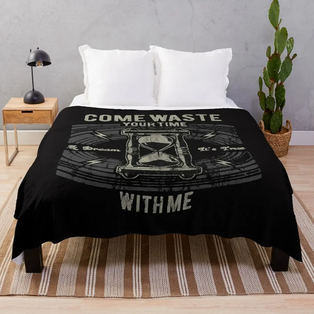 

Waste Throw Blanket Soft Plush Blanket as Housewarming Gift