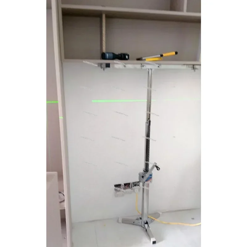 Cabinet Wall Cupboard for Bathroom, Mounting Bracket, Support Artifact Lift, Thickened Stainless Steel, Foldable and Portable