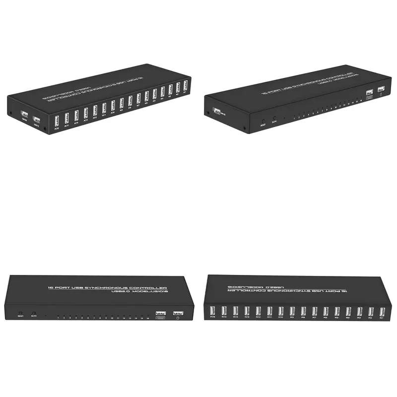 FJ-US1016 Fjgear 16 Port USB 2.0 High Technology Synchronizes 16 Computers Usb 16 Port Synchronized Controller