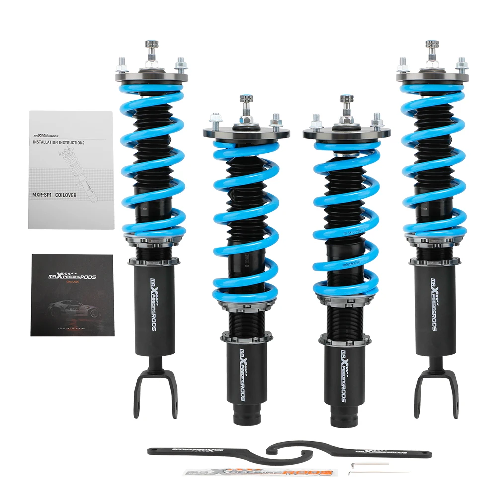 MaXpeedingrods Adjustable Damper Shock Absorber Lowering Kit Coilovers for Honda Accord VIII LX,SE Acura TSX 2008-2015