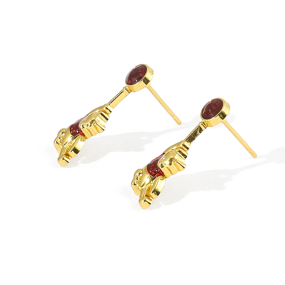 أقراط ديزني اللطيفة ويني ذا بوه أقراط ويني عصرية متقدمة لهدايا مجوهرات عيد الميلاد للفتيات