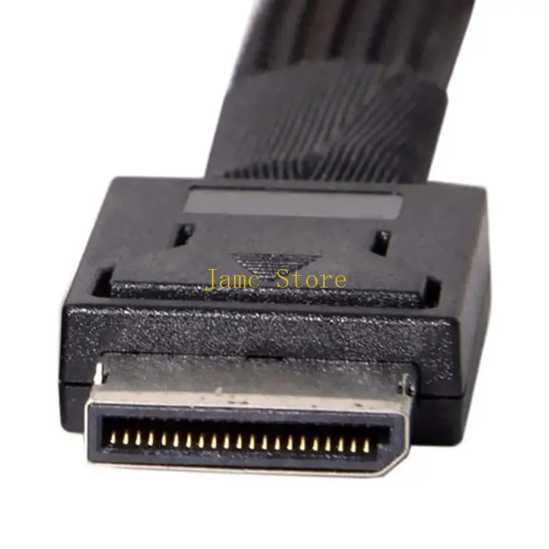 LX0B SFF-8611 Oculink-Stecker auf SFF-8639-Buchse, Hochgeschwindigkeitskabel, NVME-PCIe-Kabel