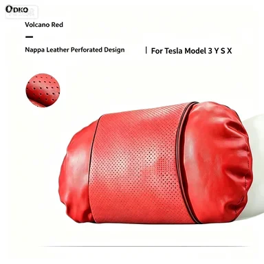 Car Seat Headrest Restraint Auto Safety Head Neck Rest Relax Pillow For Tesla Model 3 Y S X  Roadster Cybertruck Juguete