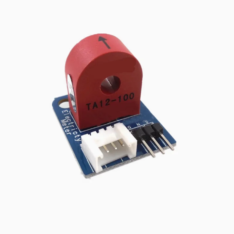 1pcs Ac current transformer Current sensor module 0-5A 3p/4p interface AC current transmitter