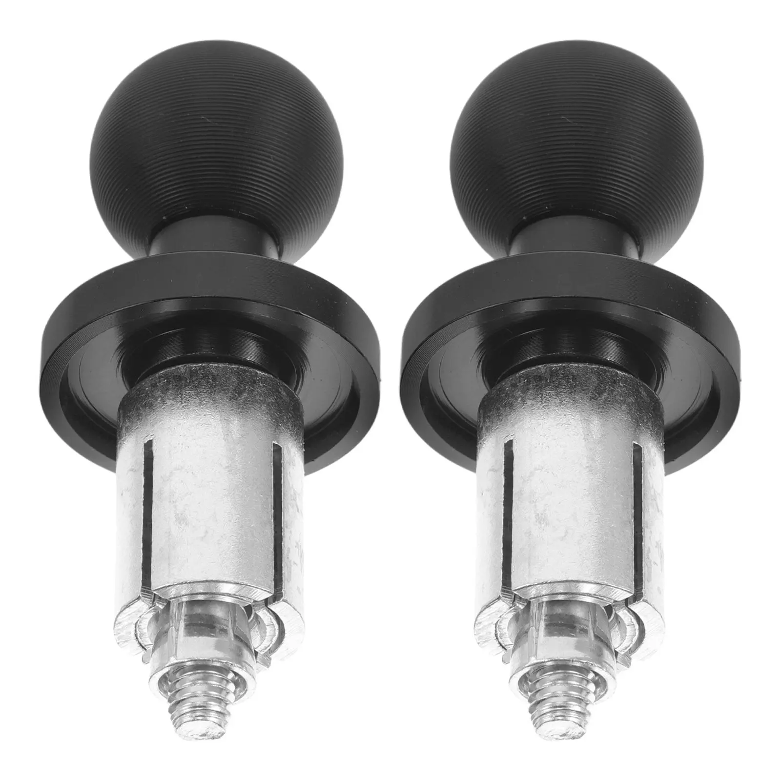 

2Pcs Handlebar Ball Head Base 24Mm Metal Ball Mount for Motorbike Phone Holder Camera Steady Globe Fixing Navigation Mountain