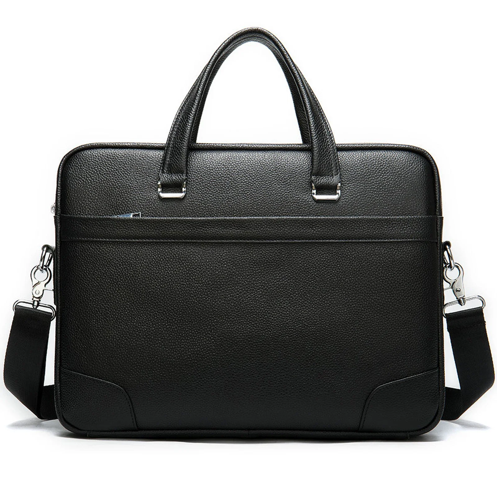 

Men's Leather Briefcase Business Men's Bag Computer Bag Fashion Messenger Shoulder Bag Cowhide Men's Handbag Business Meeting