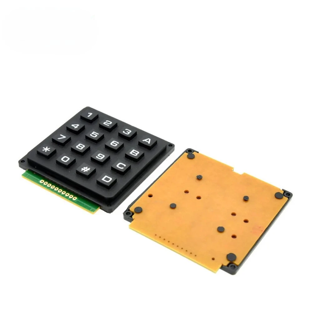 1PCS 4x4 4x3 Matrix Keypad Module, 12/16 Key Switch Keyboard for Arduino Raspberry Pi DIY Electronic Projects