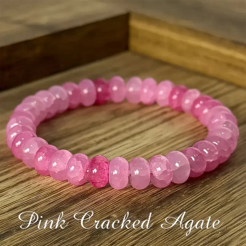 1 Piece Elegant Pink Anti-Anxiety Bracelet for Relaxation Bohemian and Retro Style Perfect Gift for Men and Women Yoga