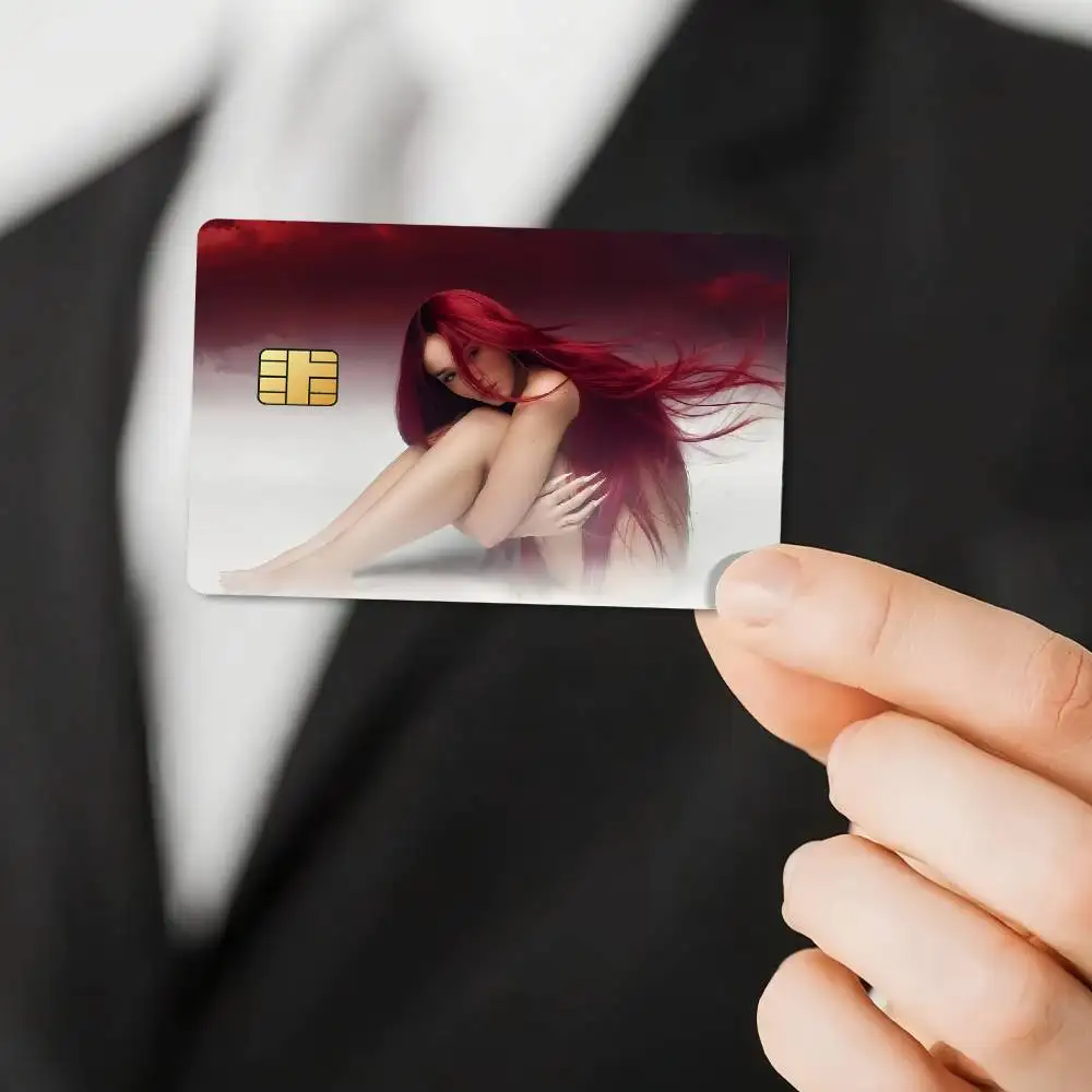 Singer L-lola IndigoS Film Skin Cover For Credit Card Stickers Debit Bank Card Front