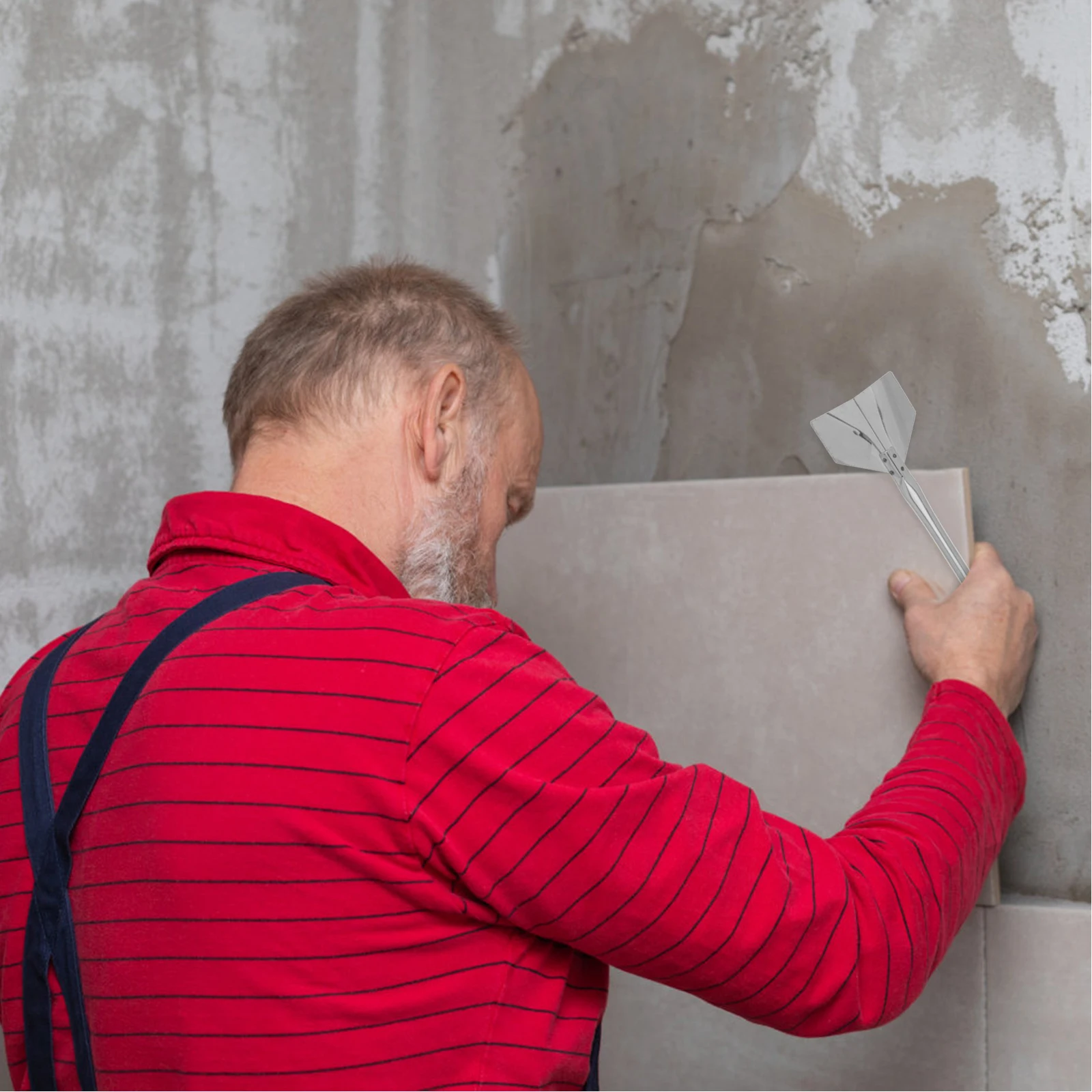 2Pcs YinYang Angle Puller Drywall S Corner Trowel Stainless Steel Plaster Tool Construction