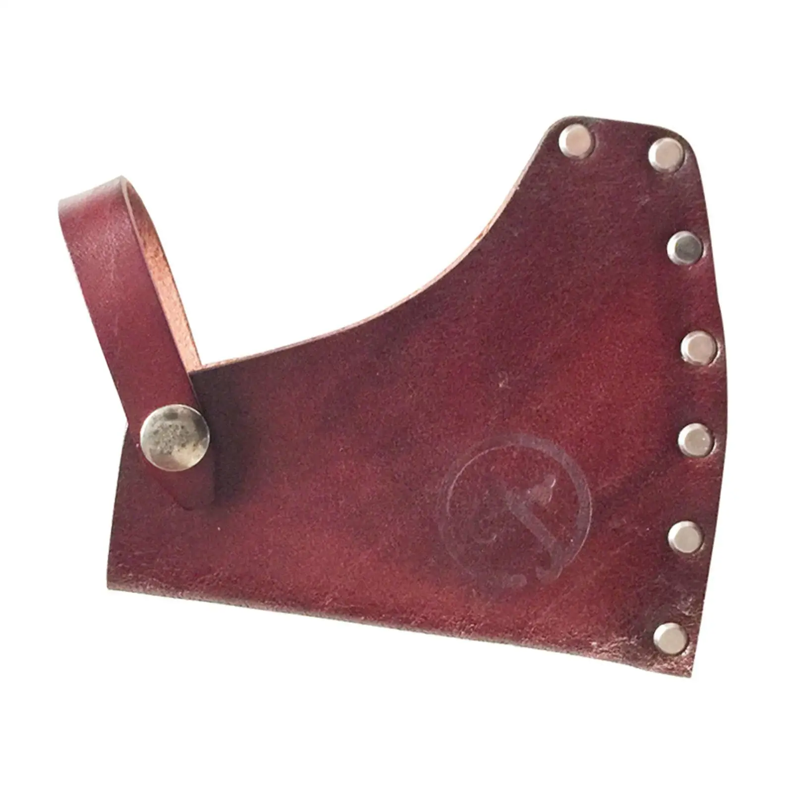 Hunting Axe Hatchet Blade Cover Axe Head Sheath Case Belt Holster Leather Accessories