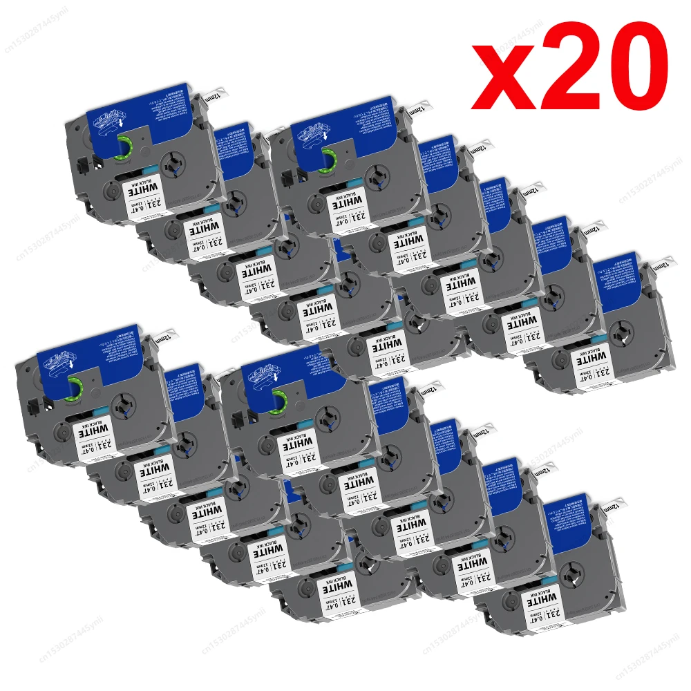 3-10-20pk-tze231-compativel-com-brother-p-touch-tze-231-tze-231-fita-tze-de-12mm-preto-sobre-branco-para-impressora-de-etiquetas-brother-pth110