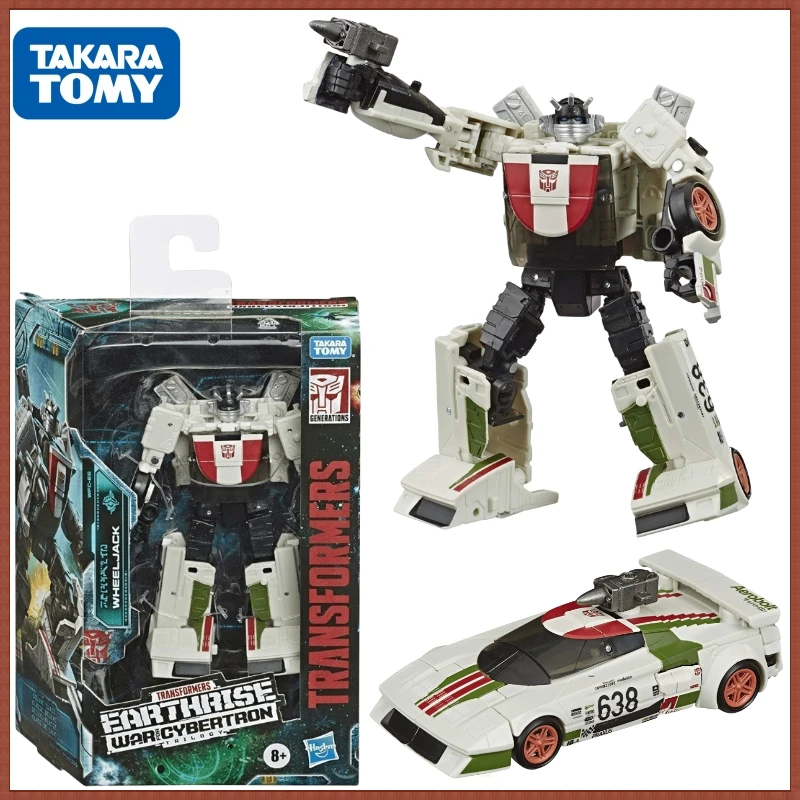 

В наличии Takara Tomy Transformers G Series Earthrise WFC-E6 Jack Collect Фигурка Аниме Робот Аниме Экшн-модели Детские подарки Стич