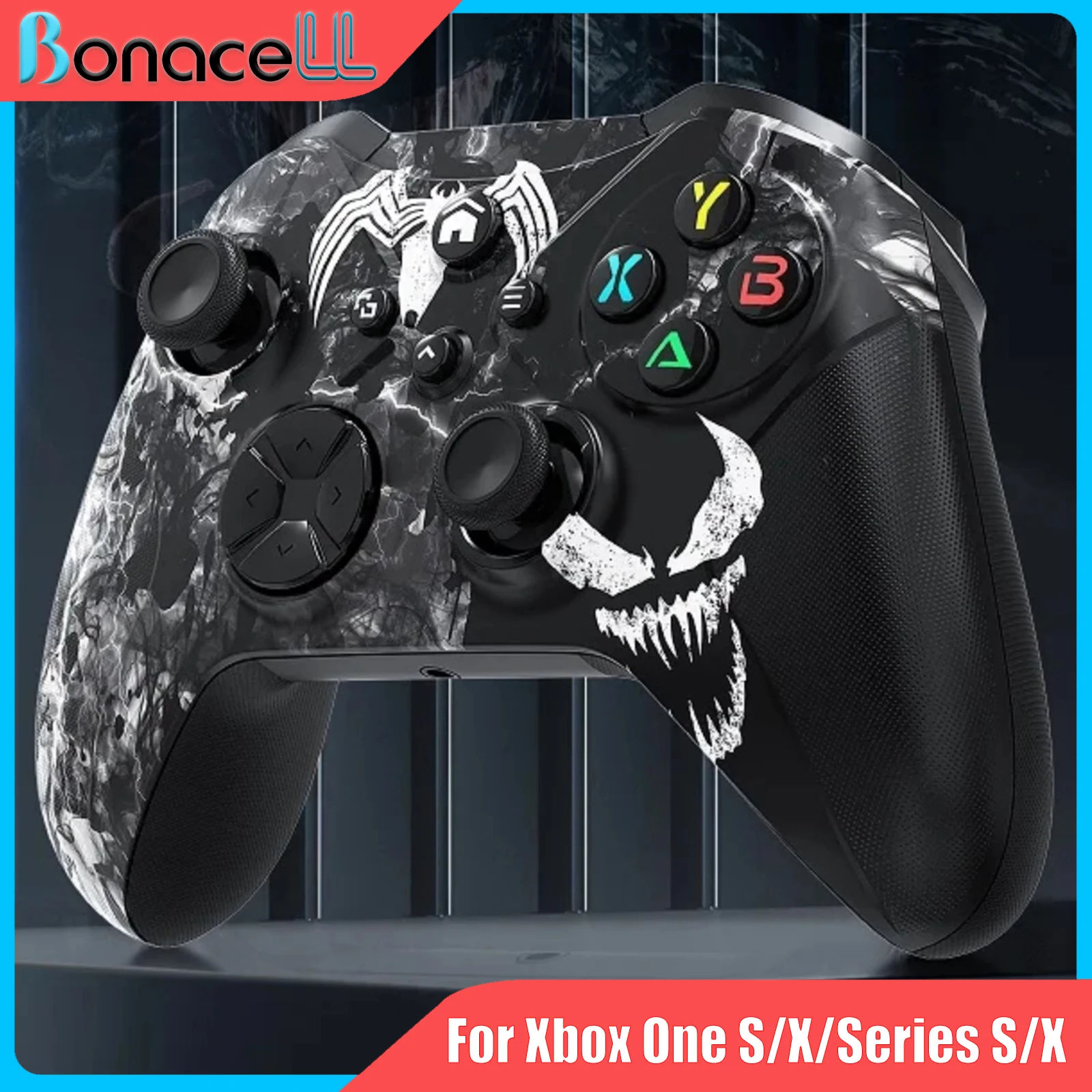 

Controller for Xbox One S/X/Series S/X/PC Game Console Joystick Gamepads W/ 6-Axis Gyro Sensor Duble Vibration Turbo Function