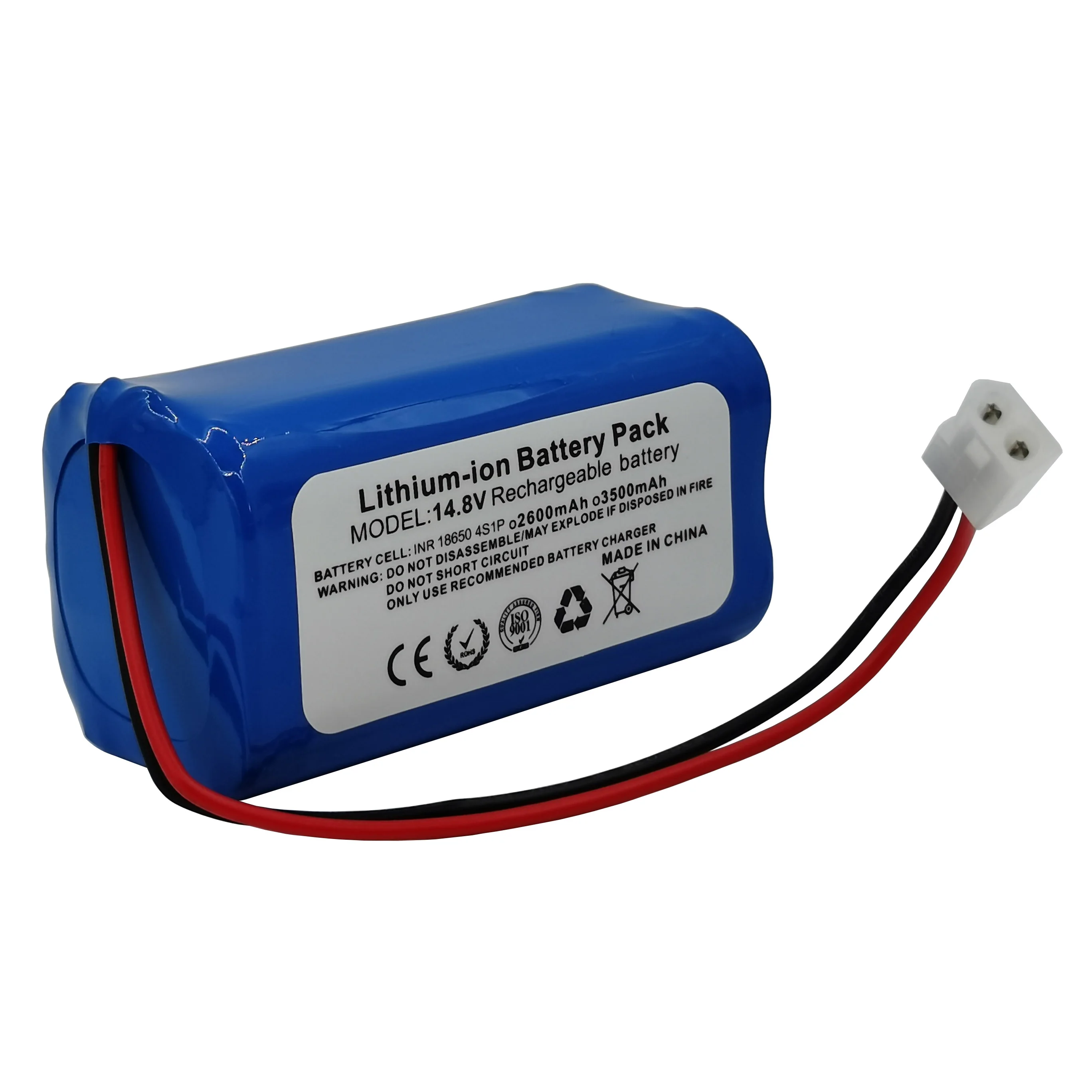 14.4V 14.8V 3500mAh 2600mAh Akumulator cylindryczny litowo-jonowy do Xiaomi G1 Panasonic MC-WRC53 Fetion X3 FC9601