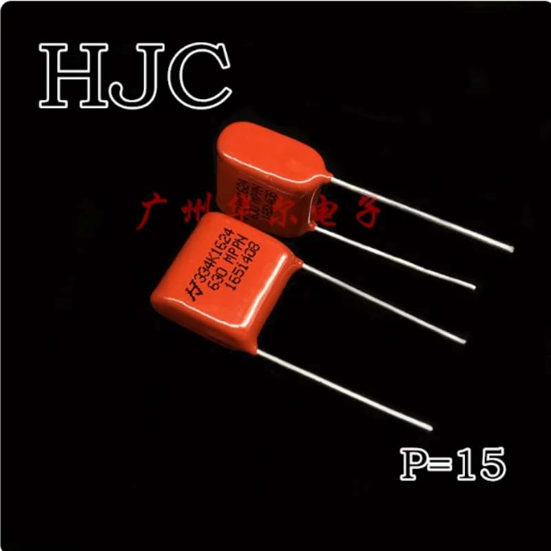 10pcs-100pcs CBB capacitor 334 0.33UF 630V genuine original Taiwan Huarong HJC film capacitor MPP