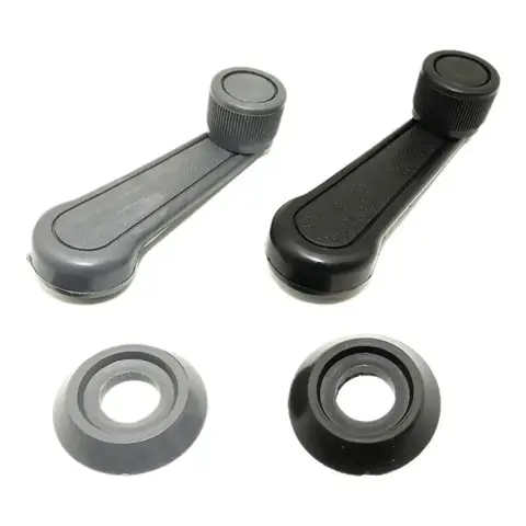 자동차 창 기중 장치 핸드 크랭크 핸들 자동차 창 연결 컬러 핸드 2 핸들 범용 레버 크랭크 와인 더 도어 레버 핸드 크랭크