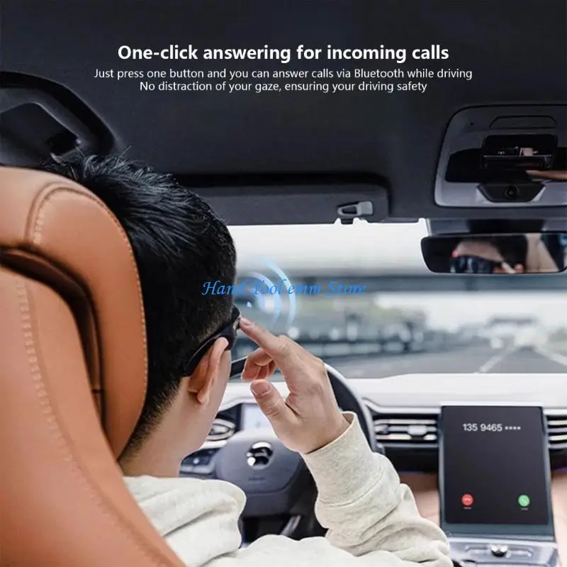 H37F Wireless Headsets Glasses Anti Blue light Eyewear Music Streaming 6 Hour Battery Unisex Fashion Sport Accessory