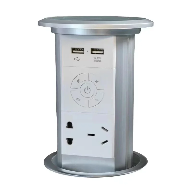 Motorized kitchen tabletop socket /intelligent Electrical kitchen lift up pop up power outlet electric socket