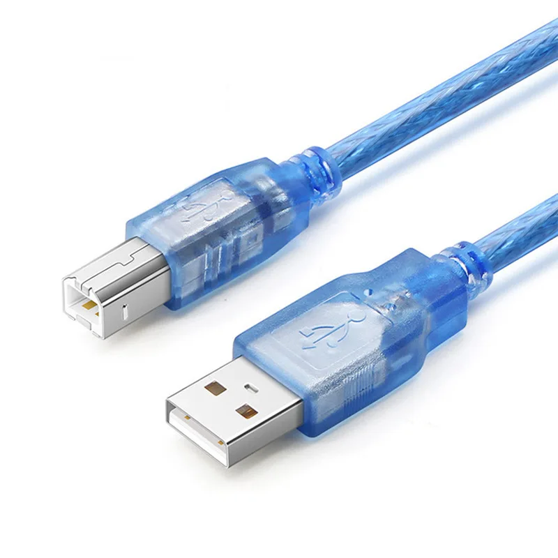 Copper Core USB 2.0 Data Cable for Printer USB Printing Connection Cable High-Speed Computer Printer Link up Cable