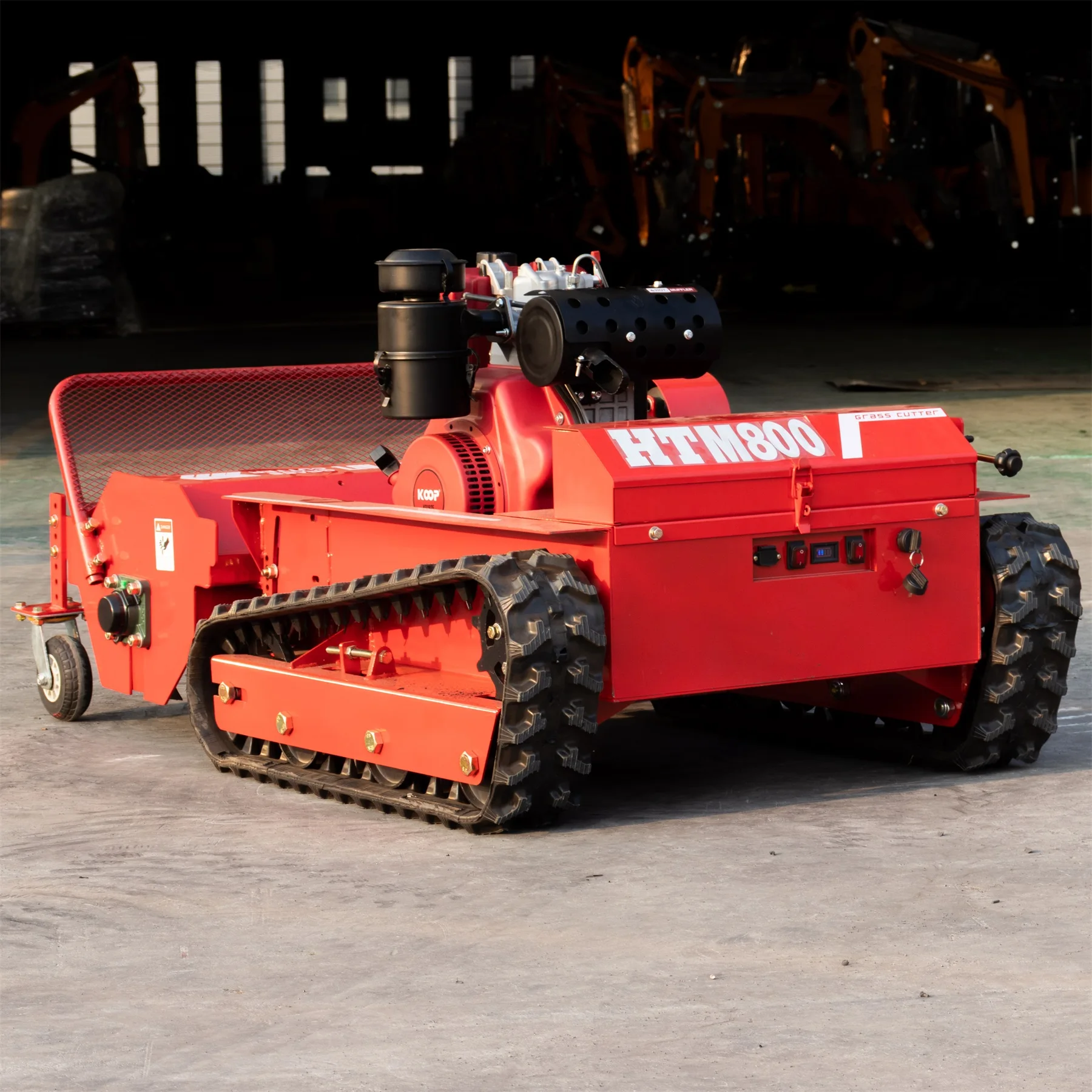 Mini Cheap Cutting Grass Machine Robot Remote Control Lawn Mower for Farm