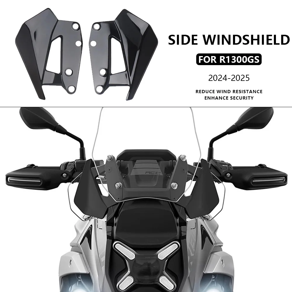 

For BMW R1300GS 2024-2025 Motorcycle Parts Front Wind Deflectors Side Spoiler Windshield Windscreen Accessories