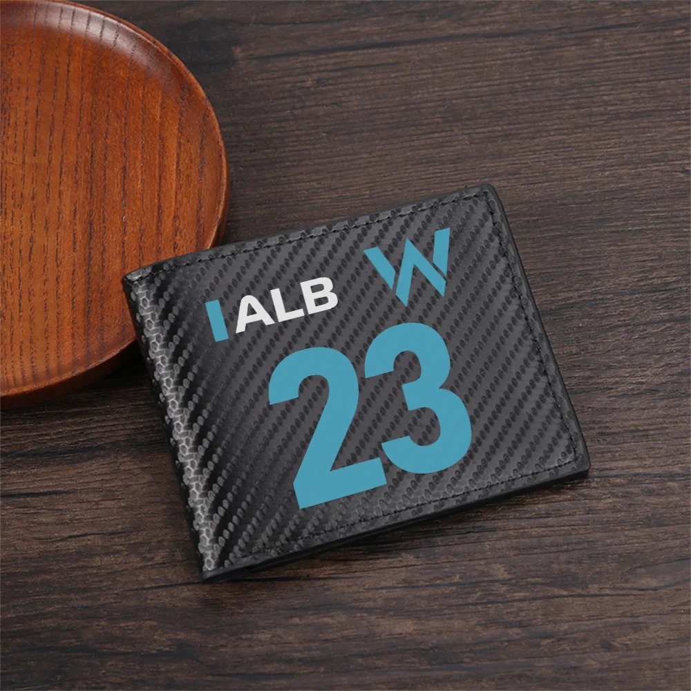 ALB W 23 font design logo Men's Wallets Simple Business Modern Stylish Printing Design Gifts For Father Boyfriend Christmas Love