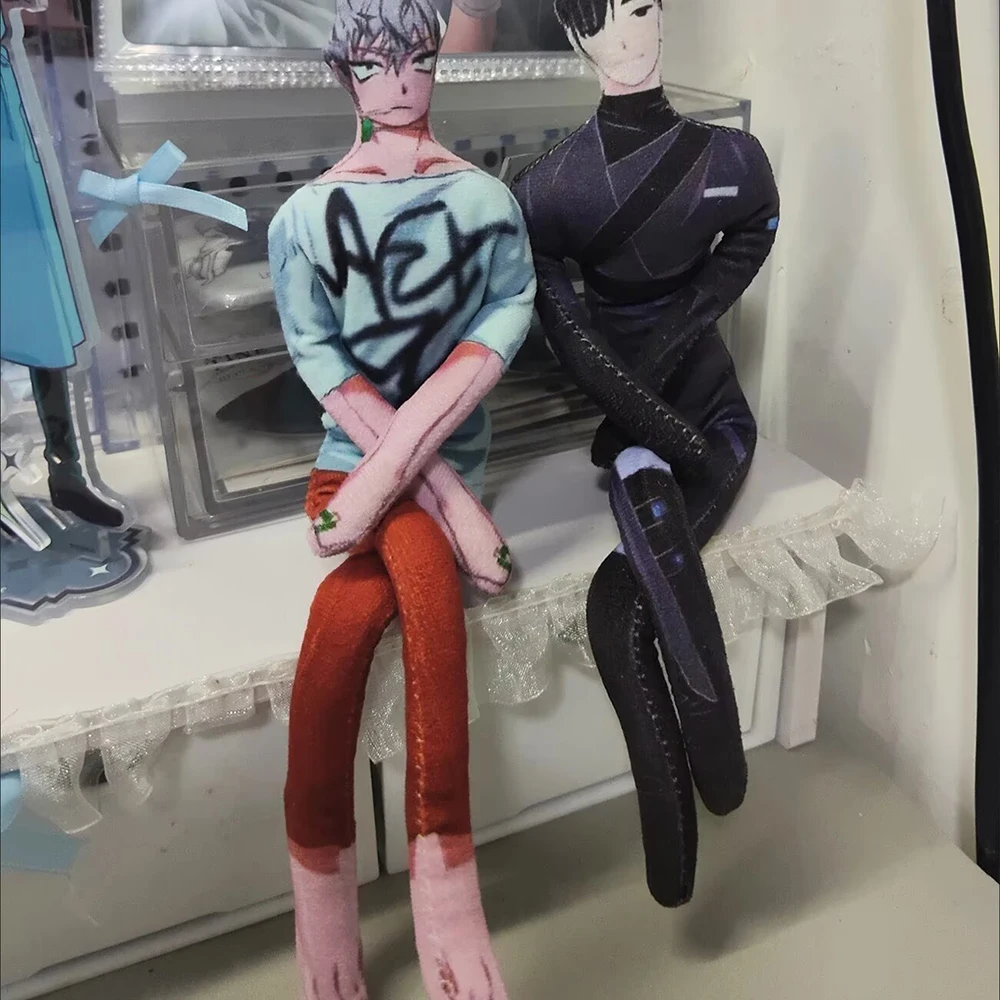 أنيمي الغريبة المرحلة إيفان أفخم دمية لعبة حتى الدمى المحشوة مضحك مجردة الملتوية شكل غرفة الديكور الشكل الملحقات #5