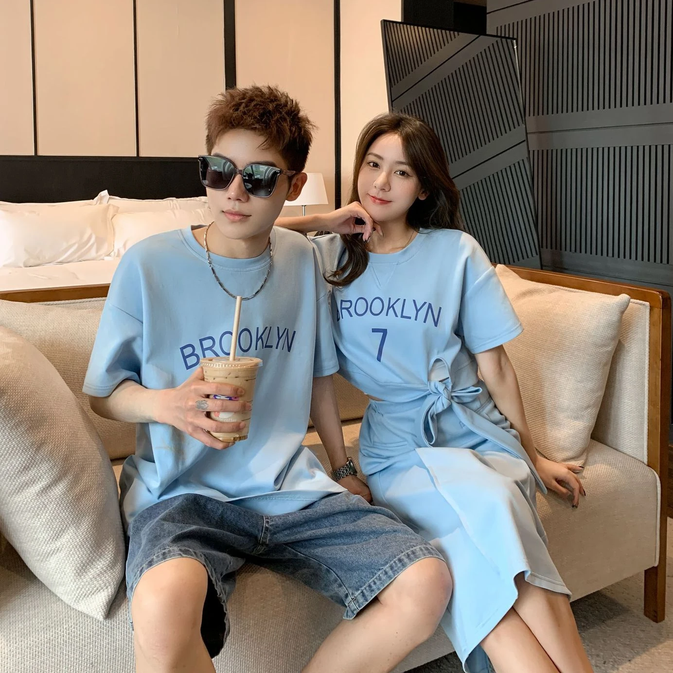 Family Matching Clothing Girl Boy Fashion 2023 Summer Set Mommy and Me Two Piece Outfits Korean Dad Mom and Daughter Son Clothes