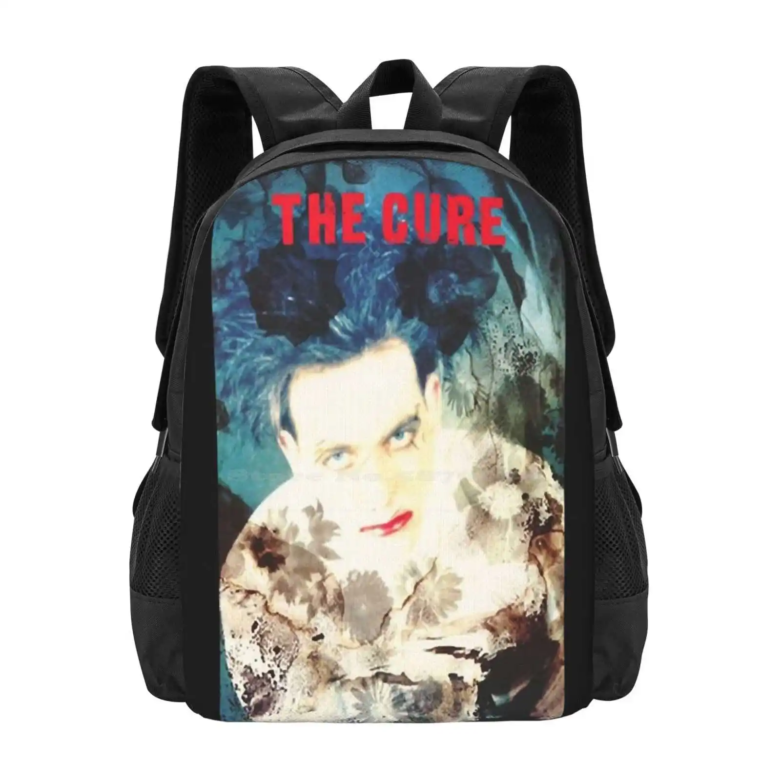 Disintegration Pattern Design Bagpack School Bags Vintage The Cure 80S Goth Music