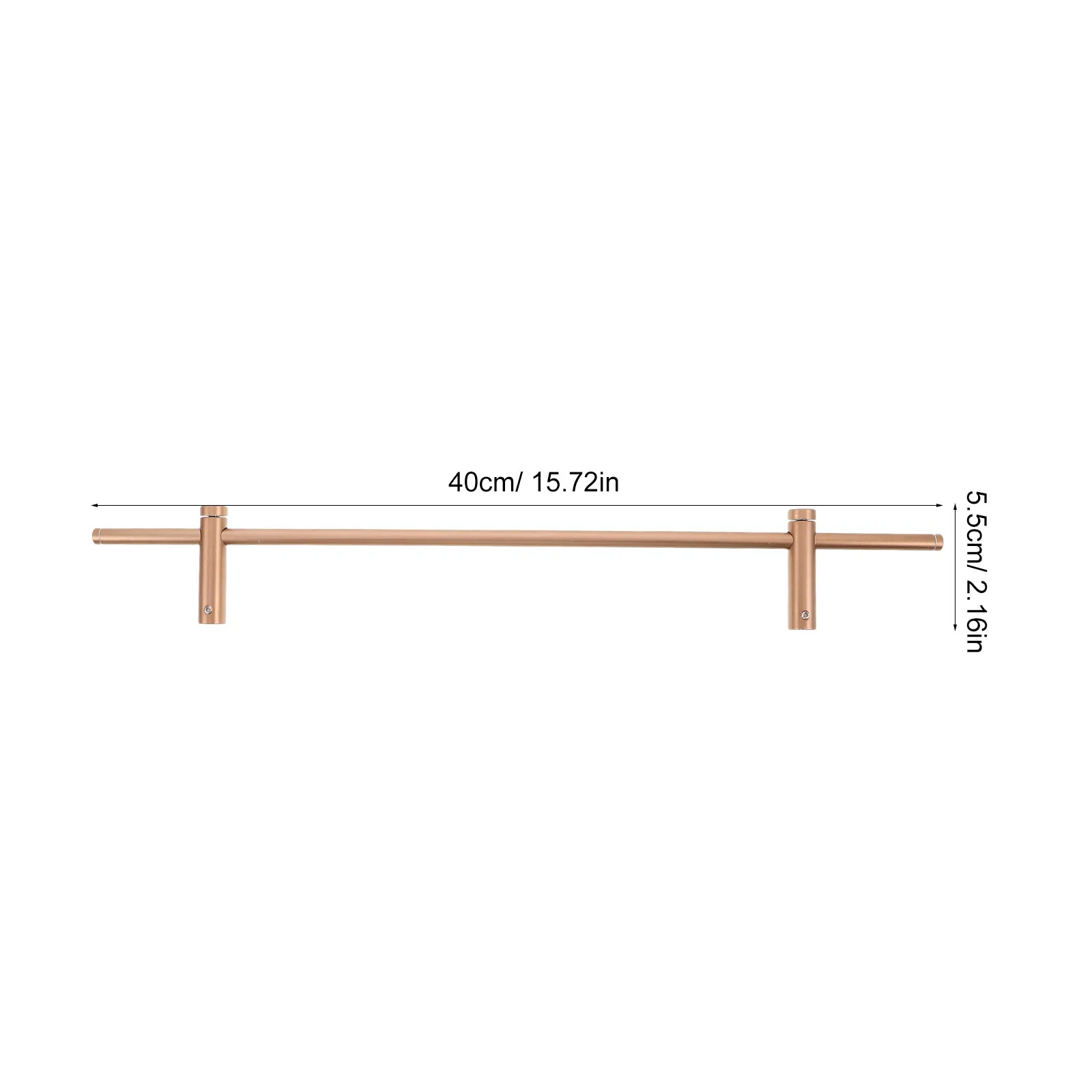 Gallery Rails for Shelves 8Mm Metal Floating Shelf Guardrail Stable Support Kitchen Wine Cabinet Storage Modern Shelf Display