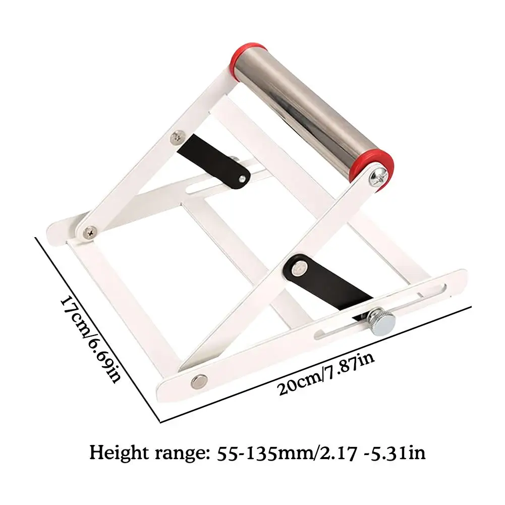 Imagem -04 - Quadro de Suporte de Máquina de Corte Ajustável Suporte de Mesa Elevador de Bancada Suporte de Suporte de Material Máquina de Corte