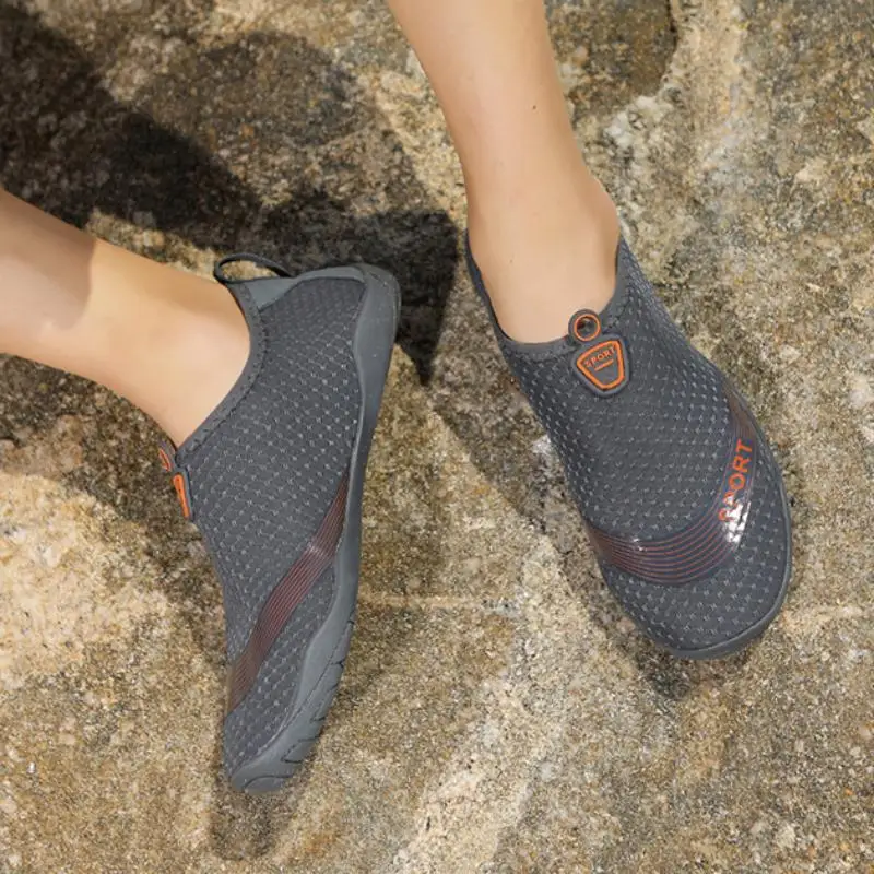 

Aqua Shoes Unisex Barefoot Rubber Beach Summer Unisex Water Shoes For Men & Women Quick-Dry